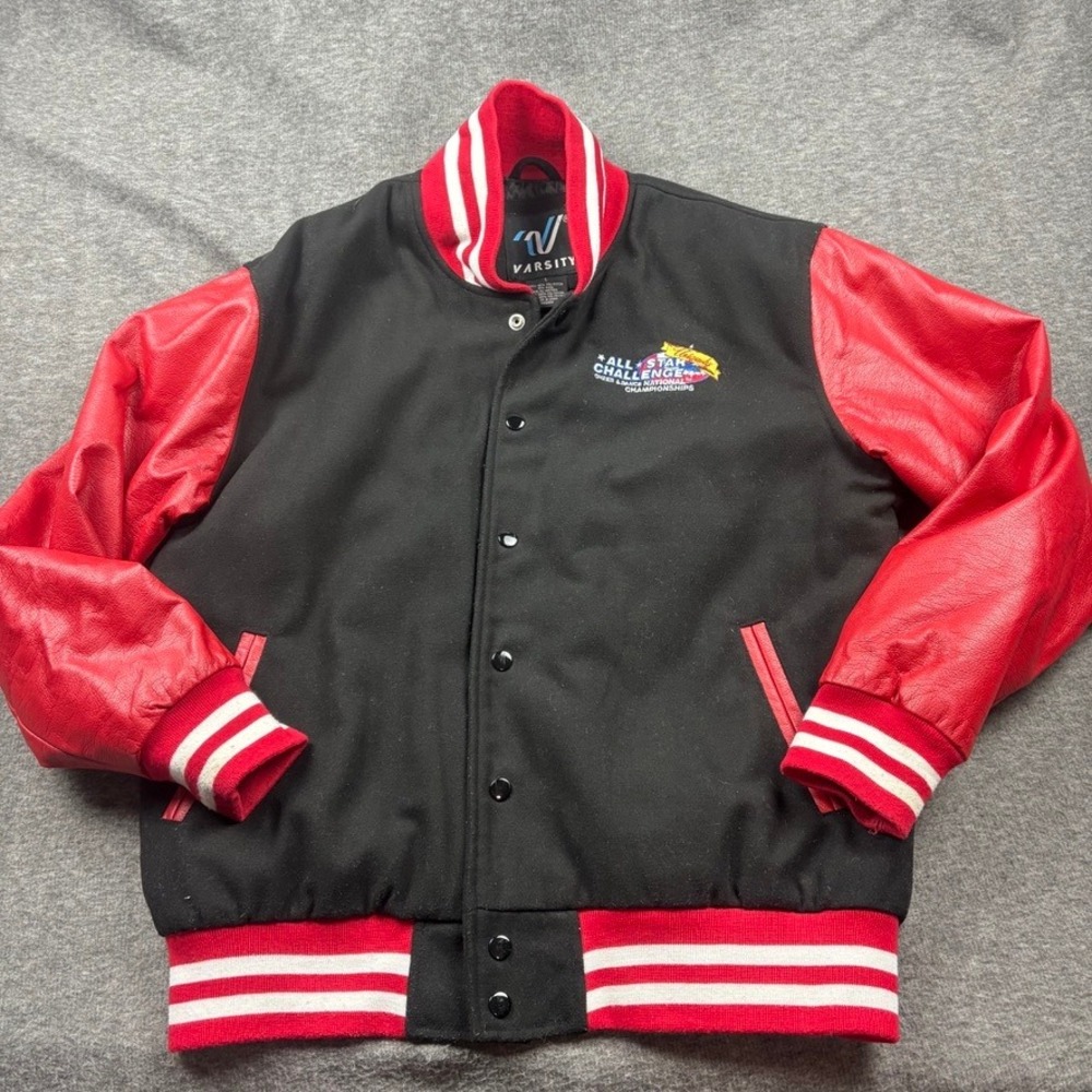 Varsity All Star Challenge Cheer Dance National Champion Jacket Size L Unisex‎